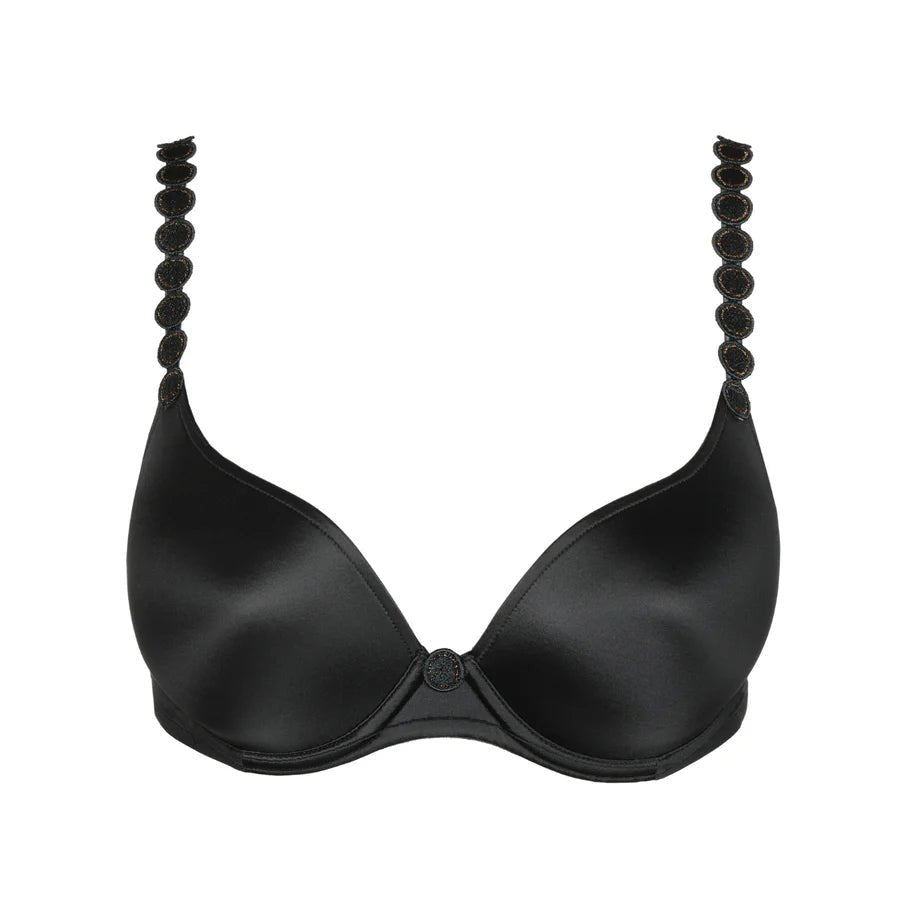 Marie Jo Tom Heart Shaped Padded Bra - Charcoal, Graphite Grey