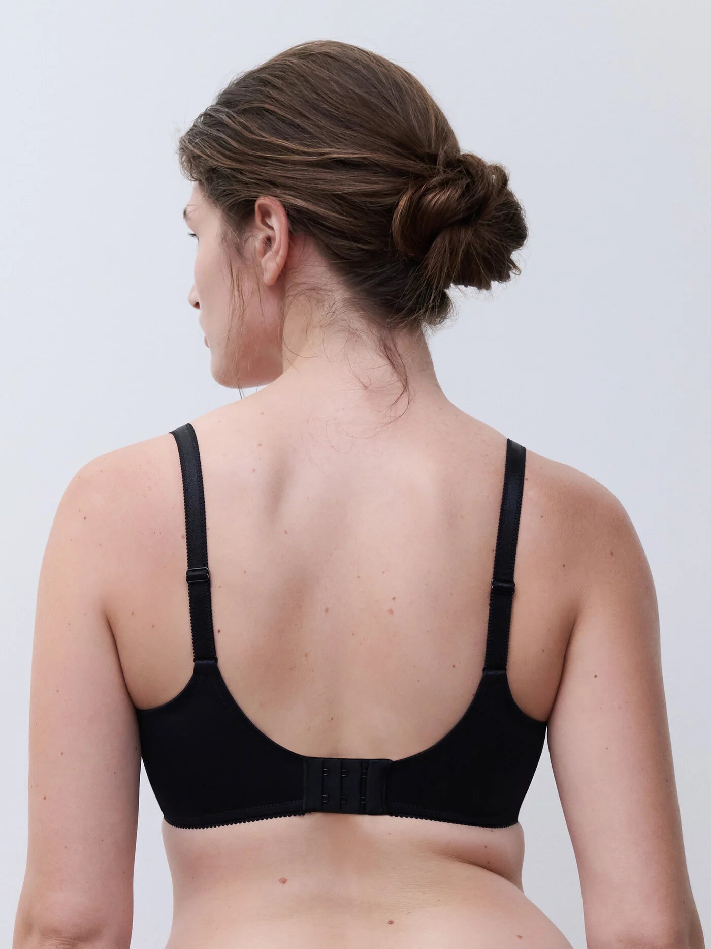 Chantelle Maris Lace Full Coverage Unlined Bra - Black