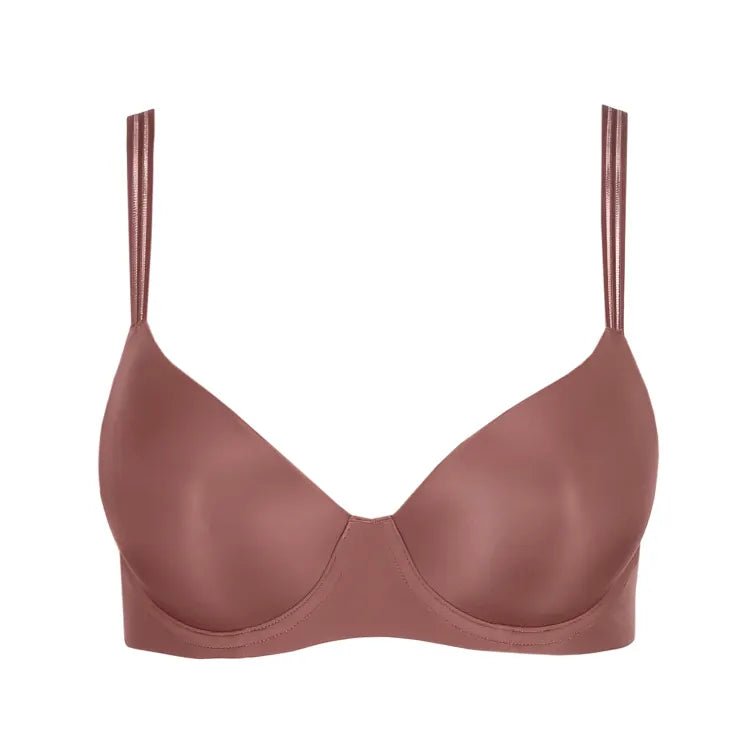 Marie Jo Spacer Louie Full Cup Bra (Satin Taupe)