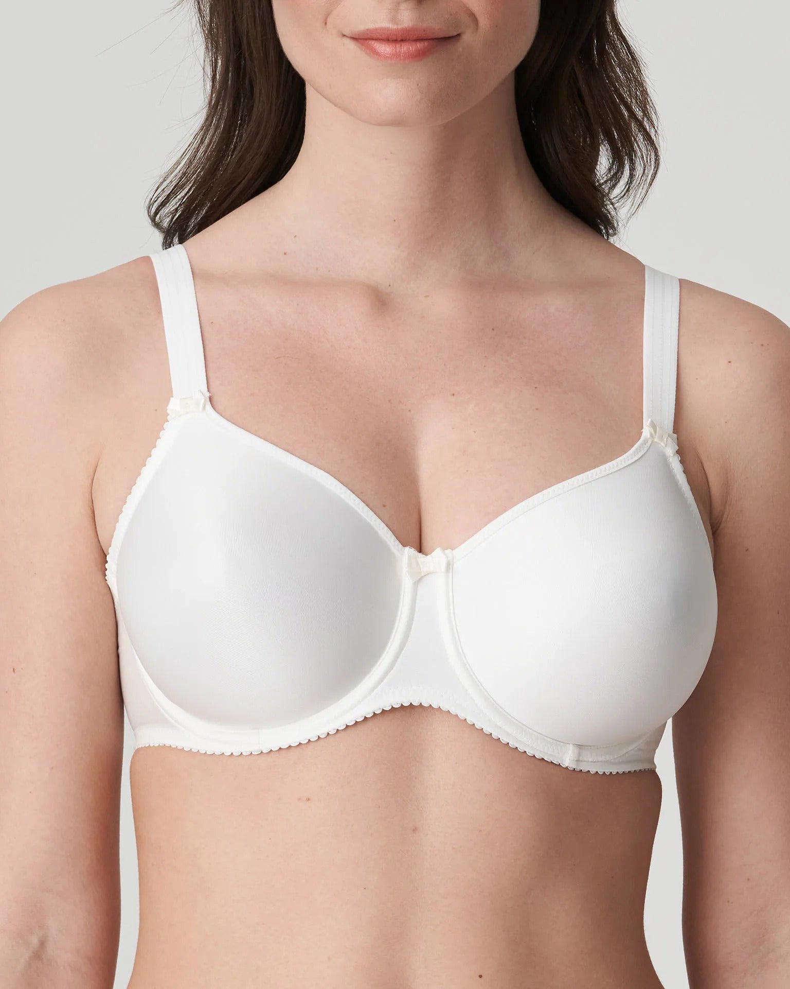 PrimaDonna Satin Seamless Non Padded Bra - Natural