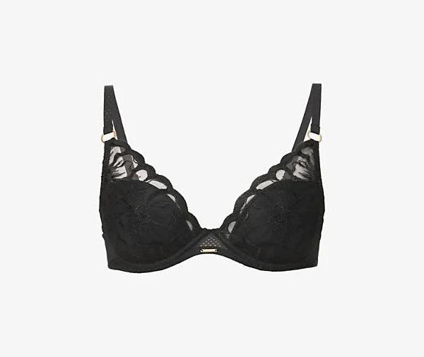 Chantelle Fleurs Lace Plunge Contour Bra