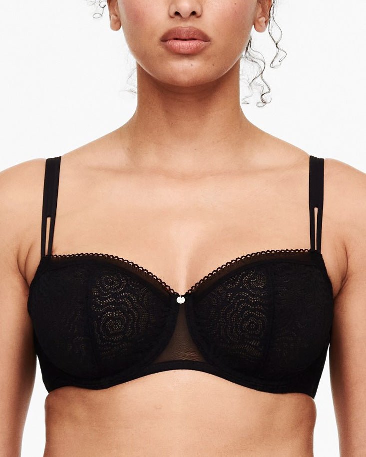 Chantelle C Jolie Demi Bra - Black