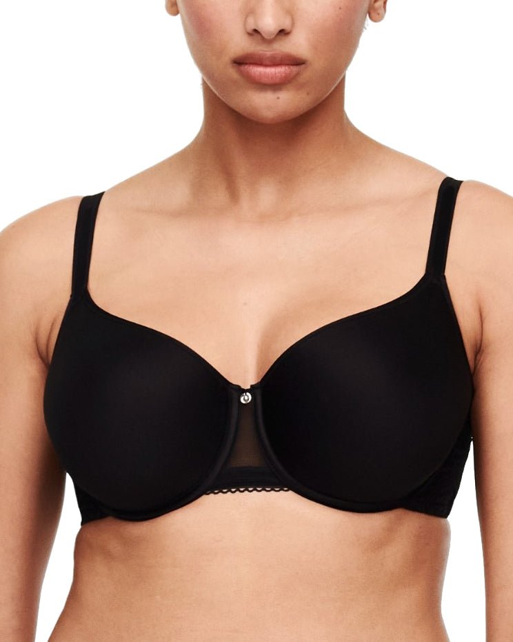 Chantelle Memory Foam Full Coverage Convertible U-Back to Leotard Back  Plunge Bra