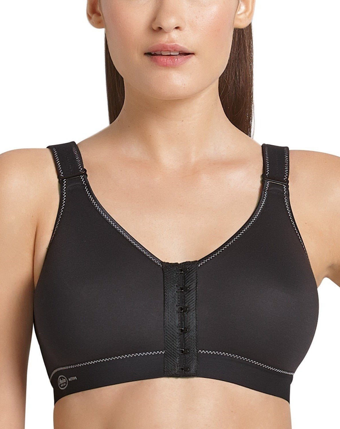 Anita Active Frontline Open Sports Bra with Front Closure - An