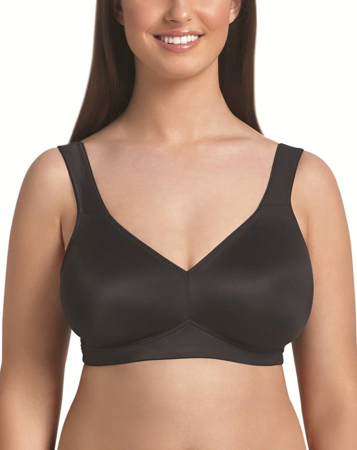 Rosa Faia Twin Non Wire Soft Bra - Black