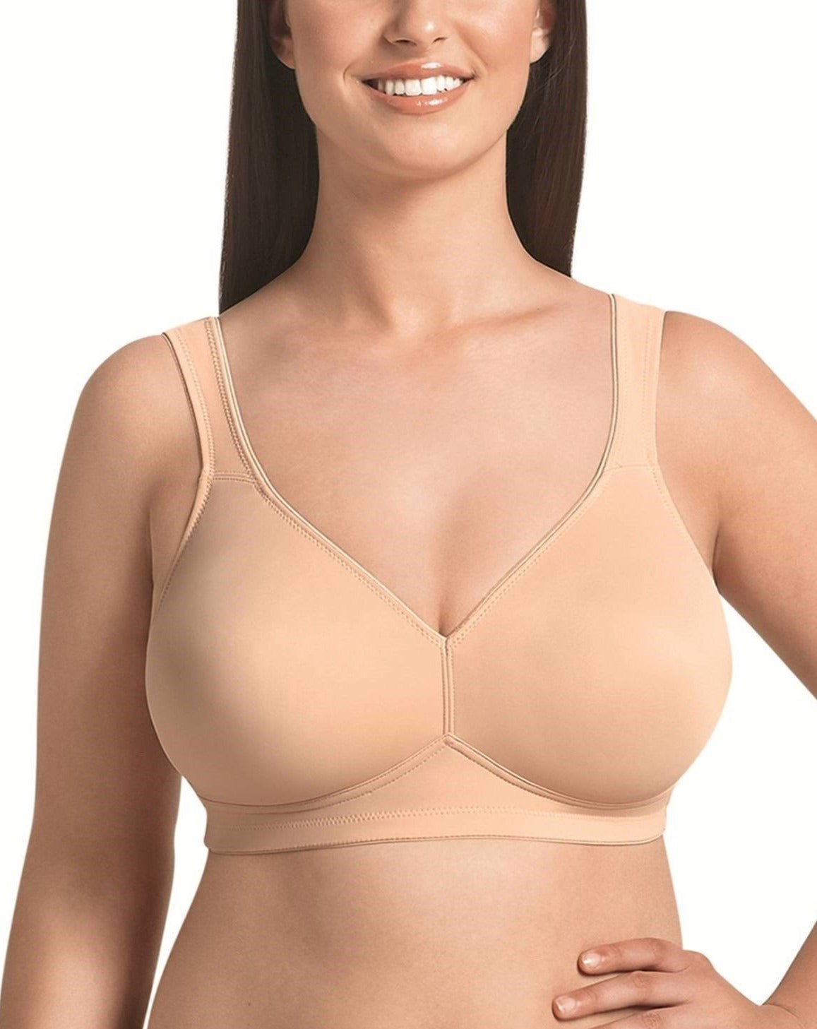 Anita Martha Fiberfill Wirefree Bra in Skin FINAL SALE NORMALLY $45 -  Busted Bra Shop