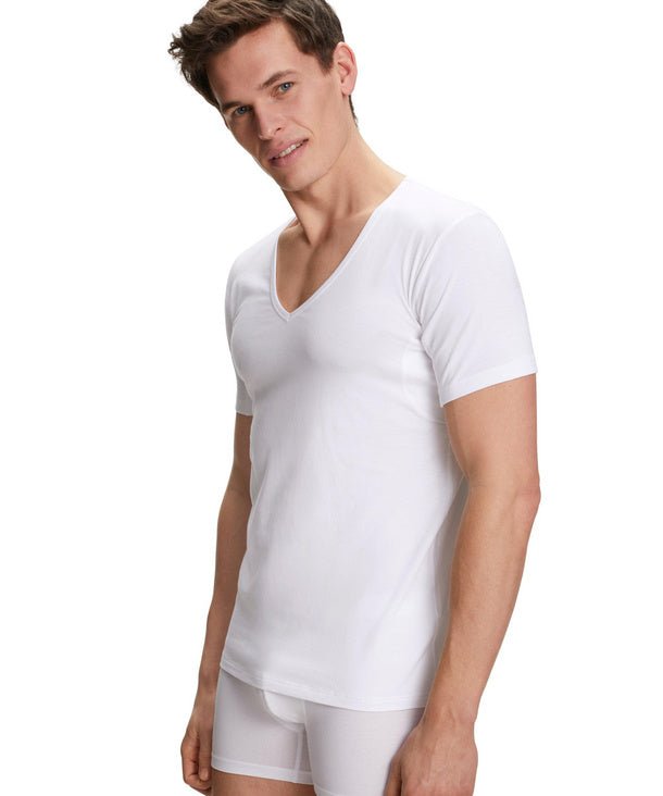 Falke Men T-Shirt V-neck Climate Control for ideal temperature regulation