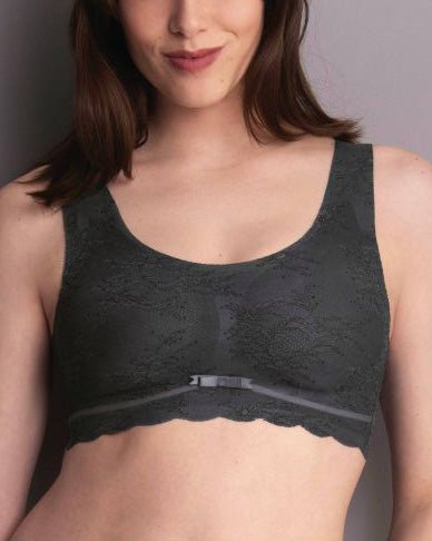 Anita Comfort Essentials Lace Bralette - Anthracite