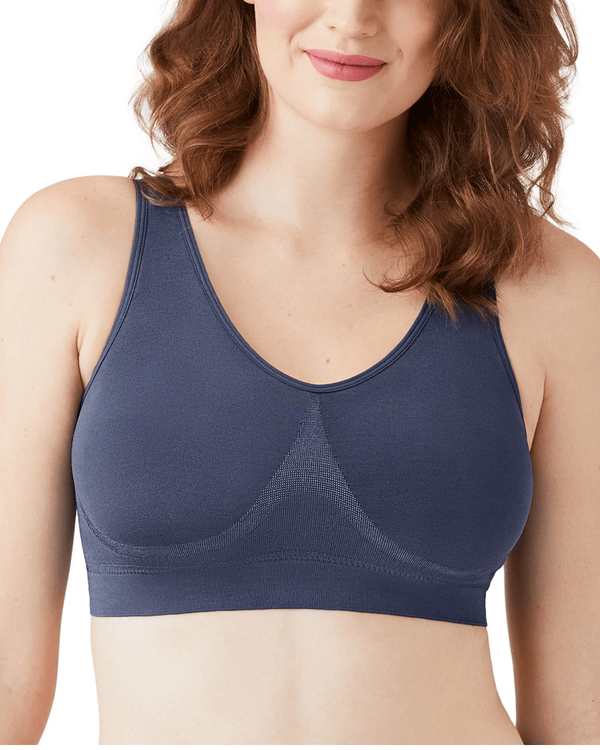 Wacoal B-Smooth Wire Free Bralette - Ombre Blue