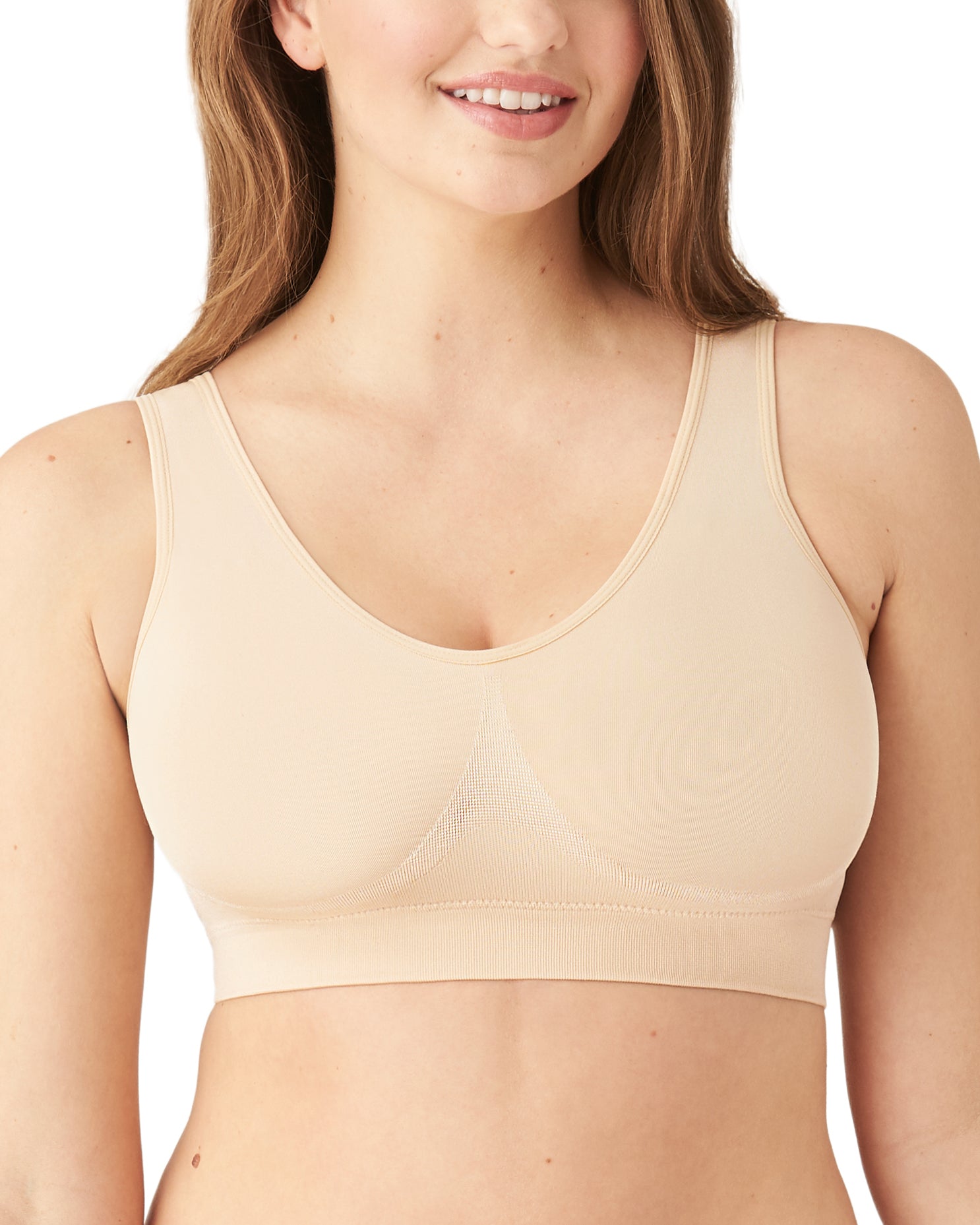 Wacoal B-Smooth Wire Free Bralette - Sand