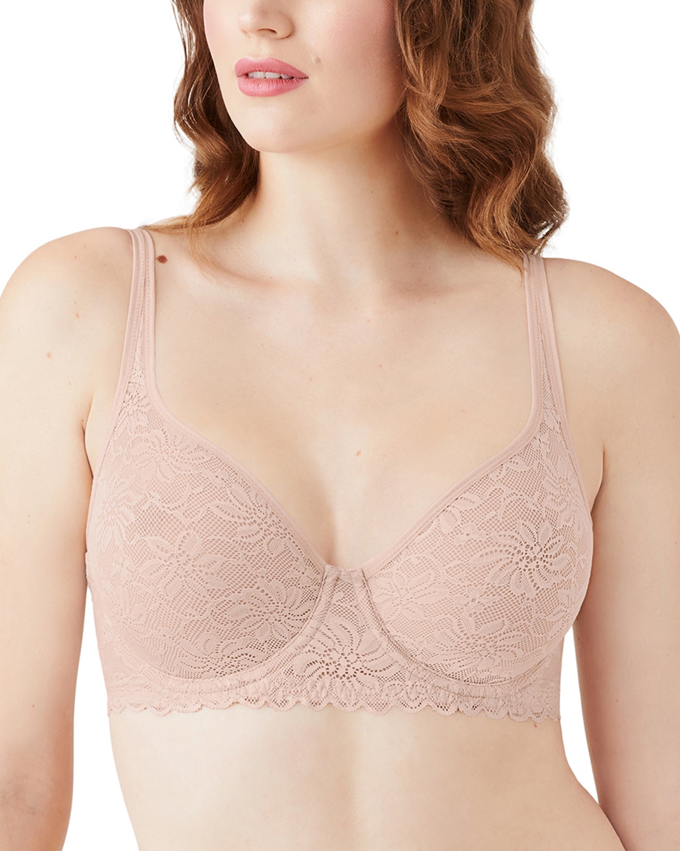 Wacoal Soft Sense Underwire Bra - Rose Dust