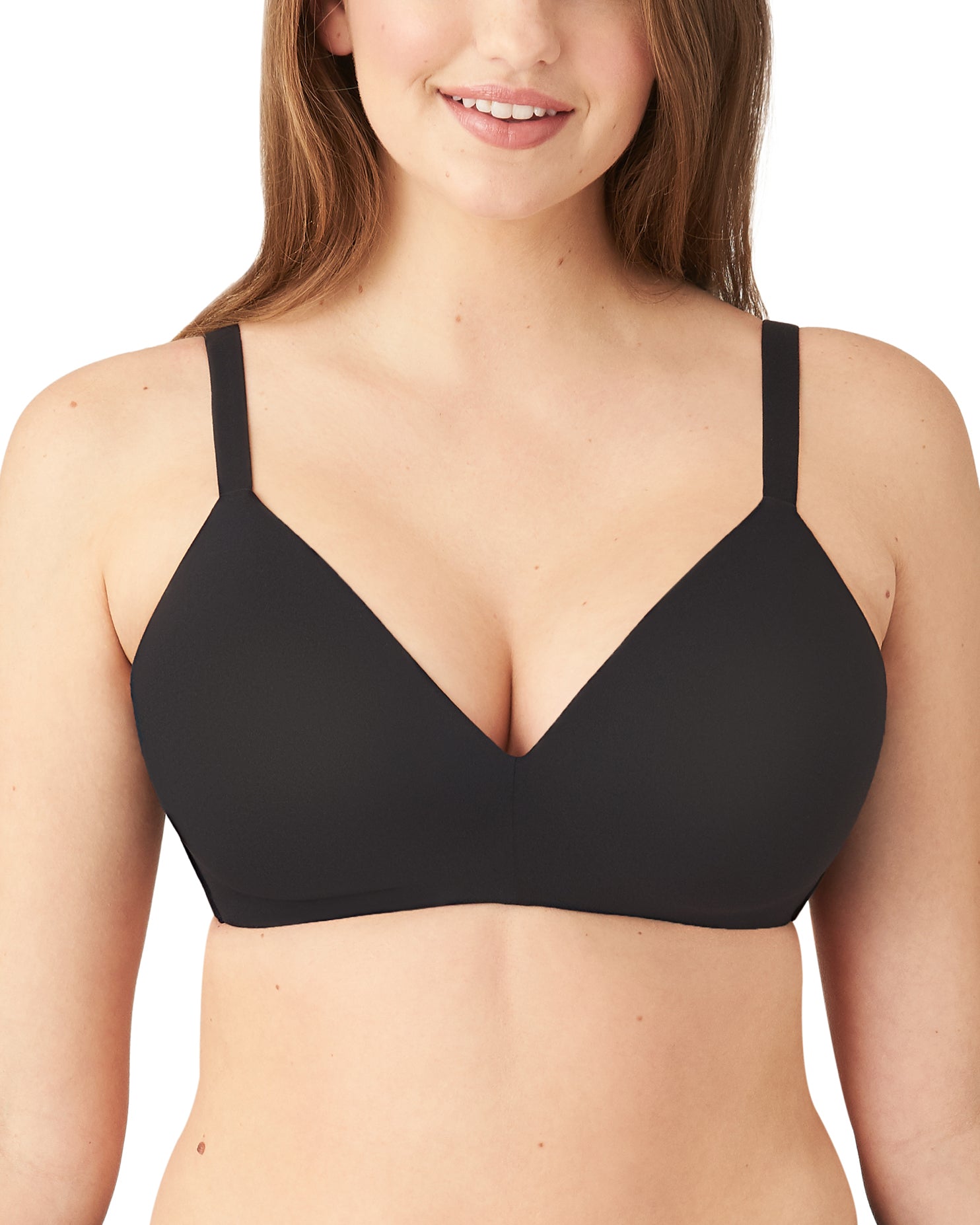 Wacoal How Perfect Wirefree Contour Bra - Black