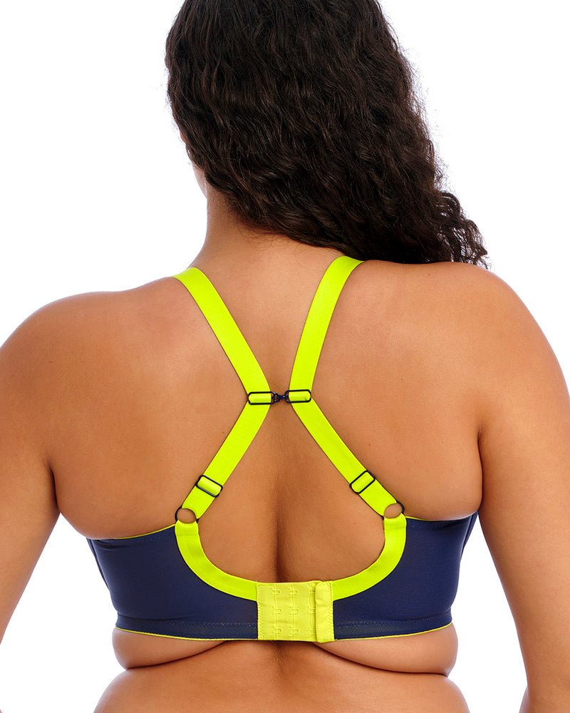 Elomi Energise Underwire Sports Bra - Navy - An Intimate Affaire
