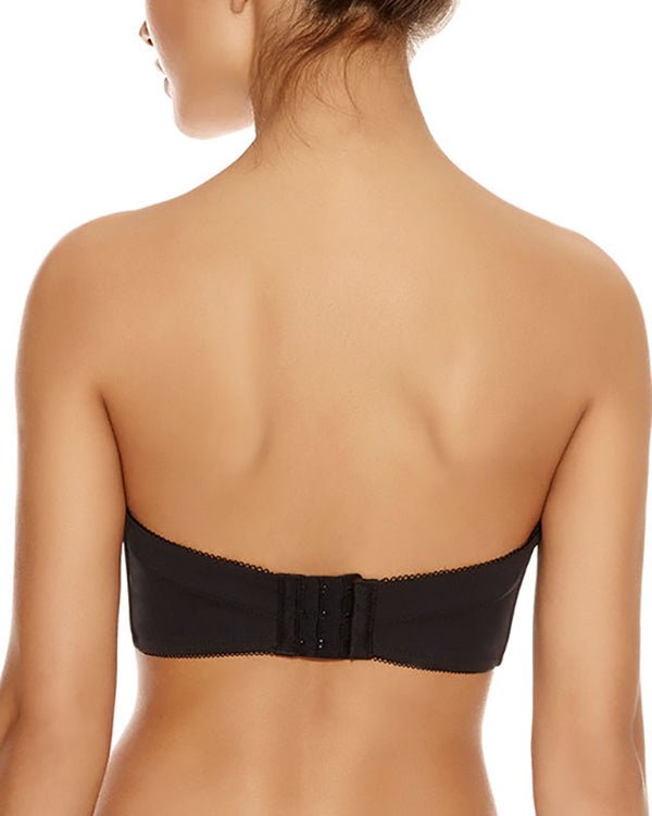 Freya Deco Moulded Strapless Bra - Black