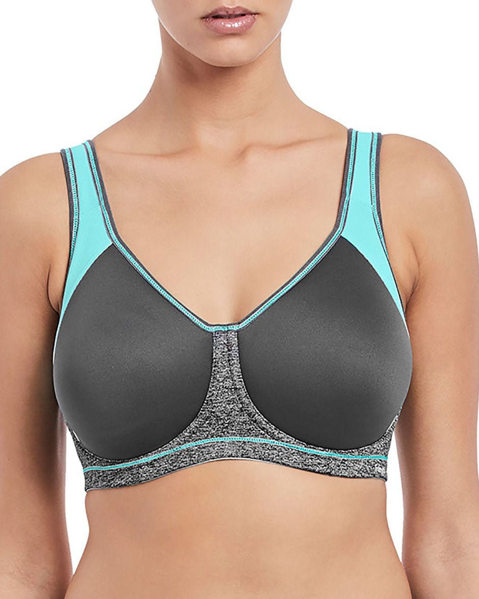 Freya Sonic Carbon Underwire Moulded Spacer Sports Bra - Carbon