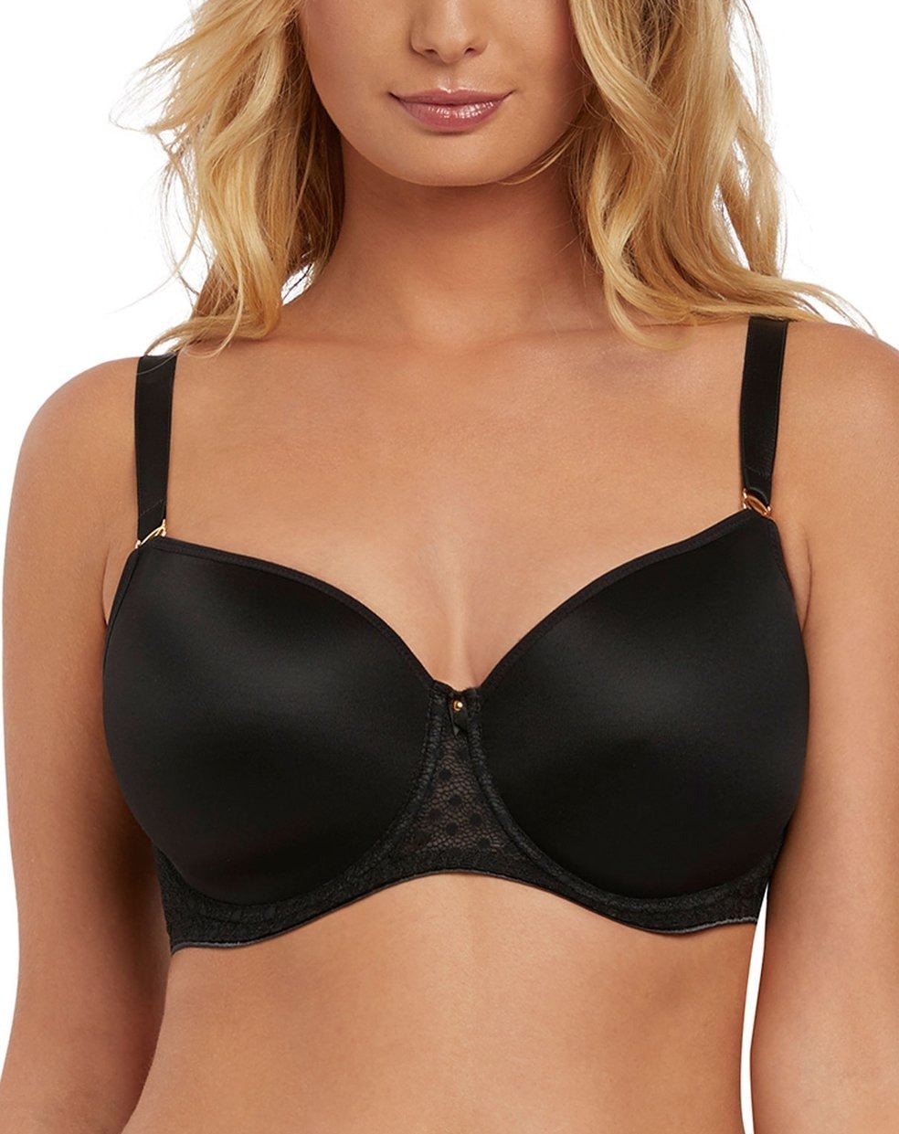 Freya Starlight Molded Balcony T-Shirt Bra - Black