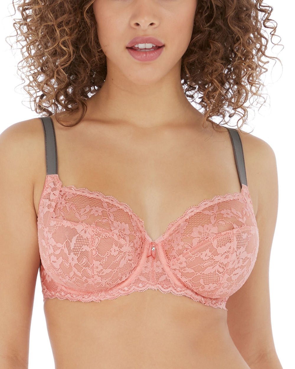 Freya Offbeat Underwire Side Support Bra - Rose Hip