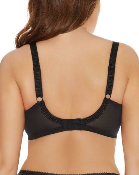 Elomi Cate Underwire Full Cup Banded Bra - Black - An Intimate Affaire