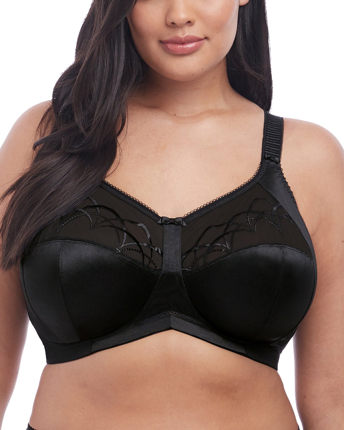Elomi Cate Non Wired Bra - Black - An Intimate Affaire