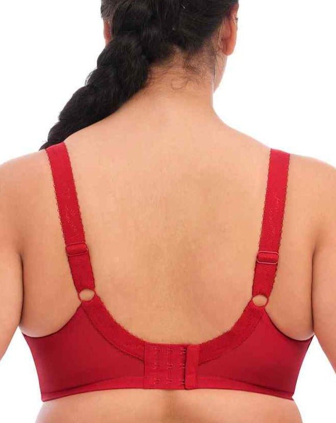 Elomi Morgan Stretch Banded Bra - Haute Red - An Intimate Affaire
