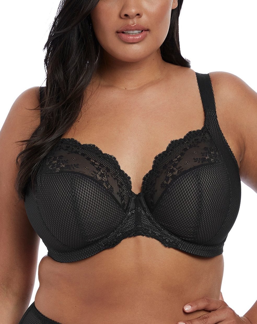 Elomi Charley Stretch Plunge Bra - Black - An Intimate Affaire