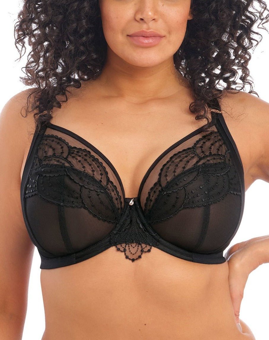 Shapely Figures CO779 Wire Free Lacy Full Cup Bra 44G