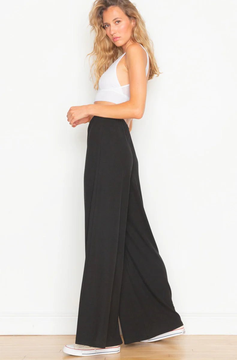 Only Hearts Feather Weight Rib Wide Leg Pant