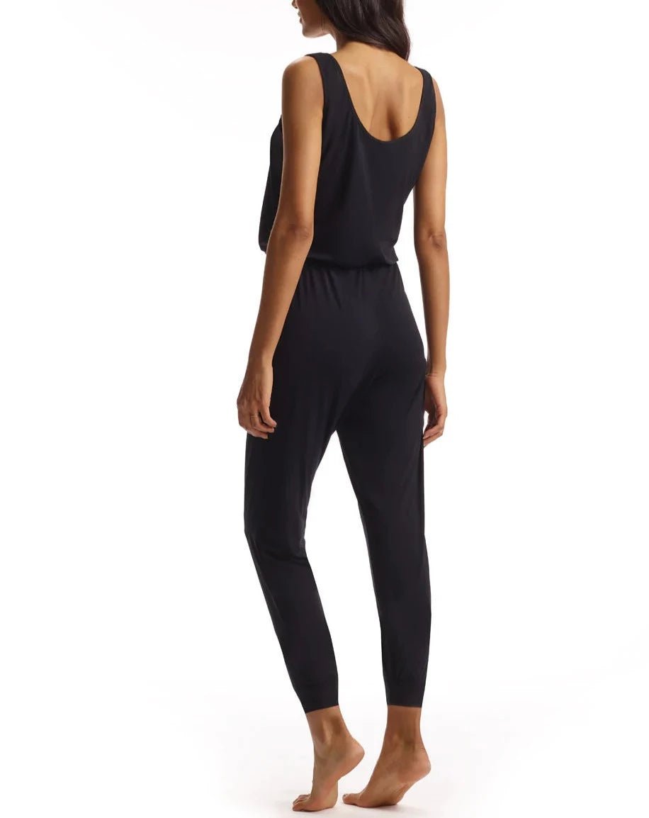 Commando Butter Tank Lounge Jumpsuit Black An Intimate Affaire