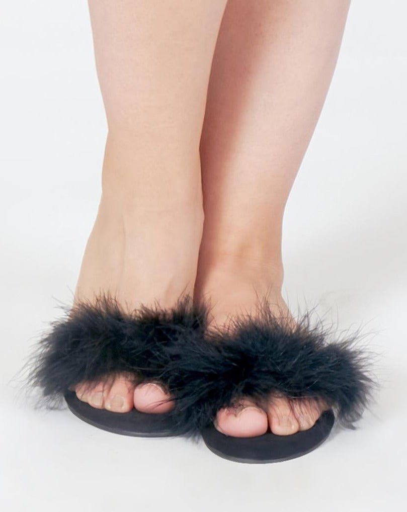 Rya Feather Slippers