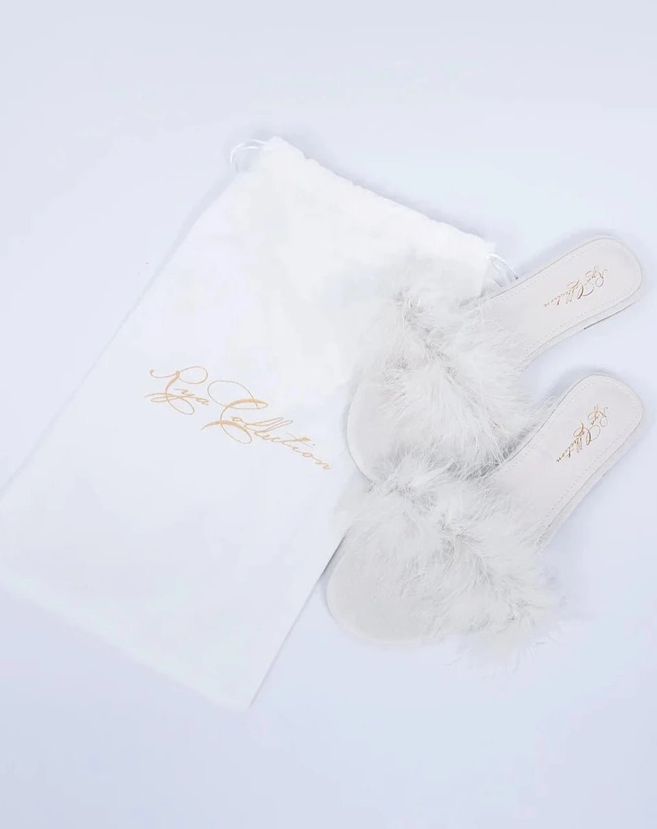Rya Feather Slippers