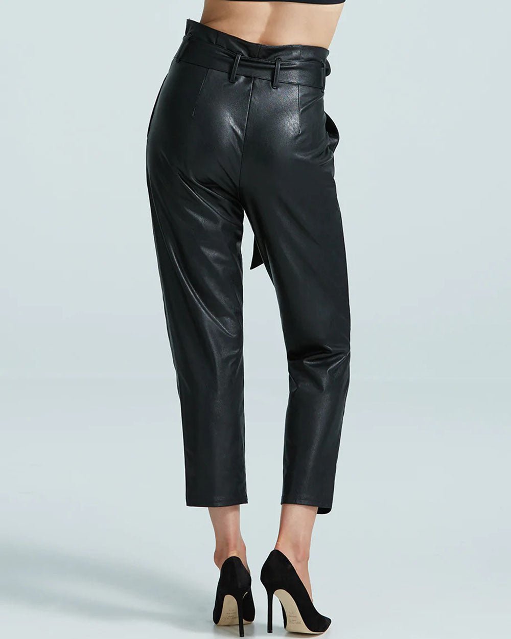 Commando Faux Leather Paperbag Pants