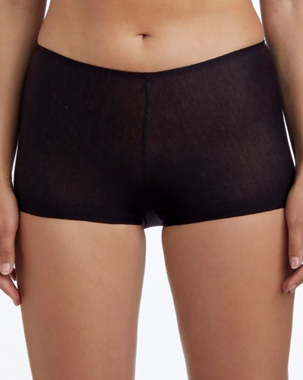 Supima® Cotton Boyshort Black