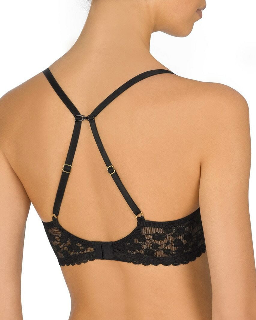 Natori Cherry Blossom Convertible Bra - Black