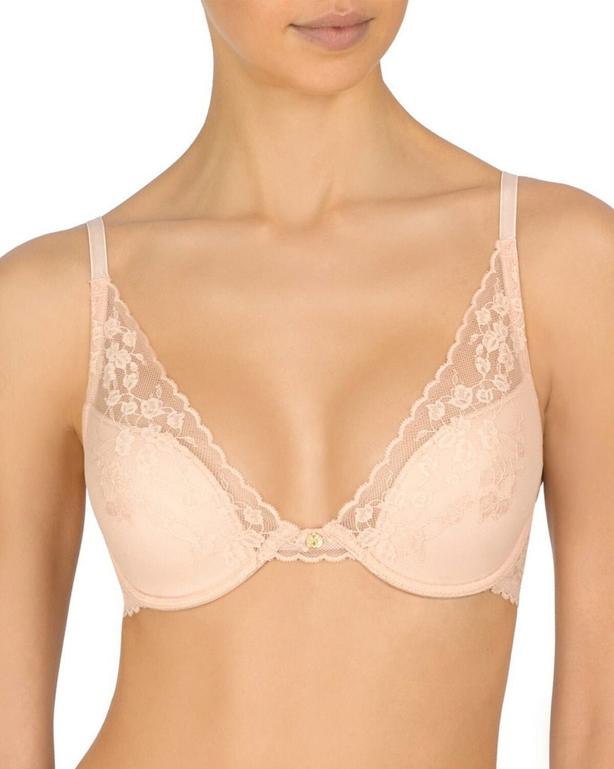 Natori Cherry Blossom Convertible Bra - Cameo Rose