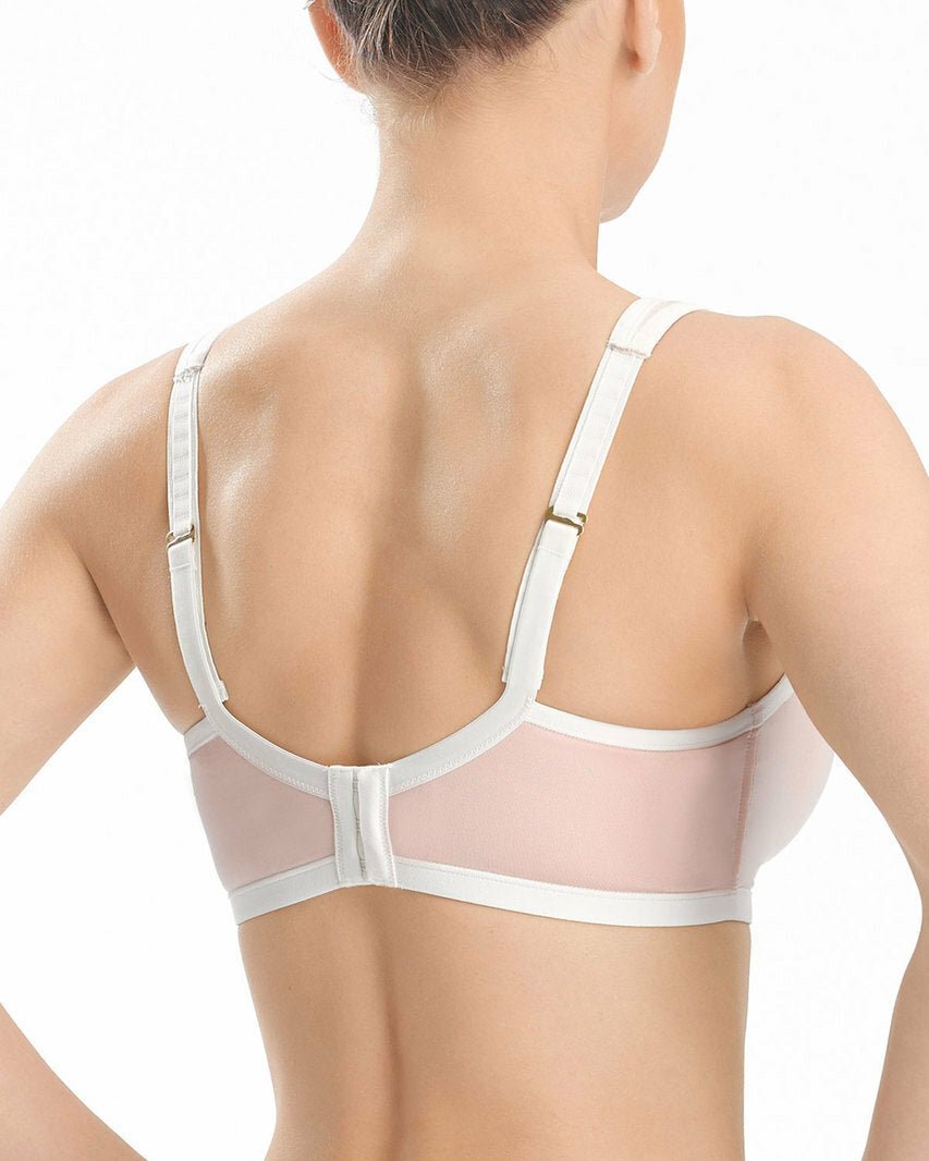 Natori Yogi Contour Covertible Sports Bra - Light Mocha / Light Ivory