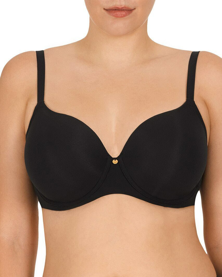 C Comfort Wirefree T-Shirt Bra Black