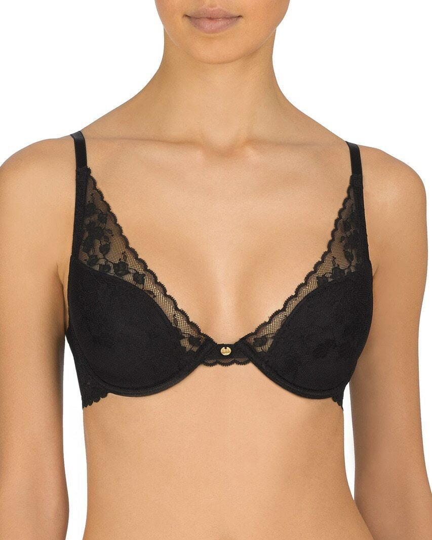 Natori Cherry Blossom Convertible Bra - Black