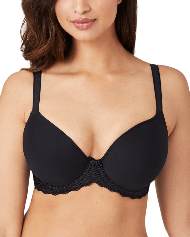 Wacoal La Femme Underwire T-Shirt Bra - Black - An Intimate Affaire