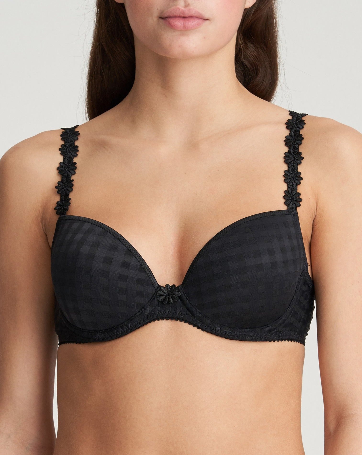 Marie Jo Avero Padded Round Shape Bra - Black