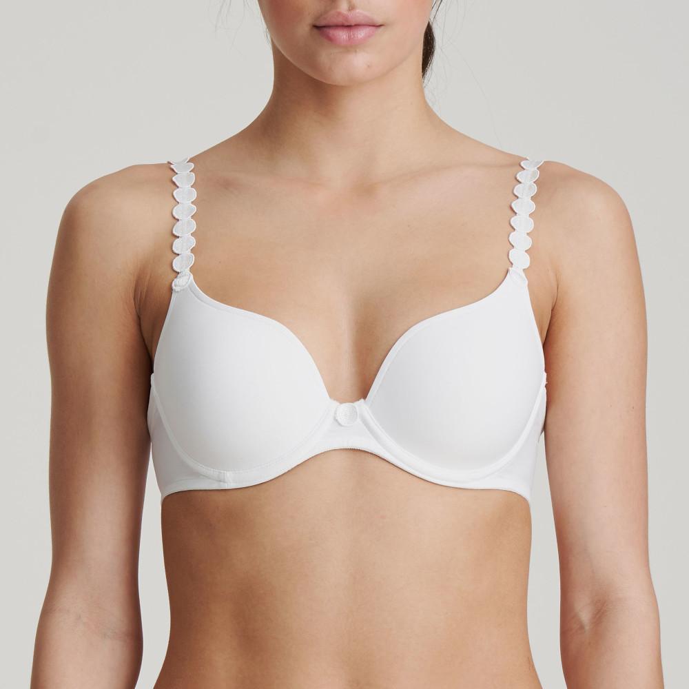 Marie Jo Tom Heart Shaped Padded Bra - White