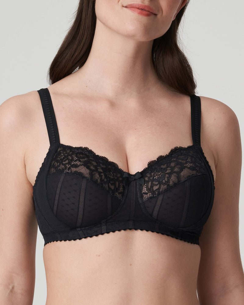 PrimaDonna Twist EAST END Charcoal full cup bra wireless